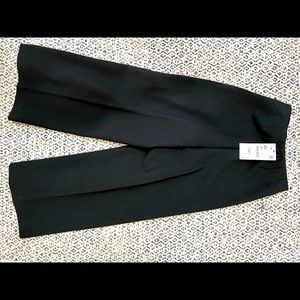 Zara XS Black Wide Leg Trousers. BRAND NEW.